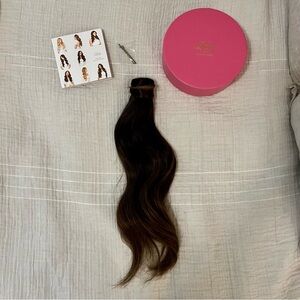 Luxy 16" Mocha Brown Ponytail Extension (100g)